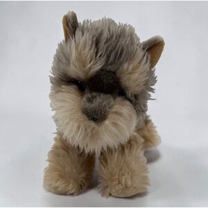Douglas Yorkie Plush Dog Yorkshire Terrier Gray Tan Stuffed Animal #1897